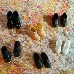 6 Pairs of Ken Doll Shoes